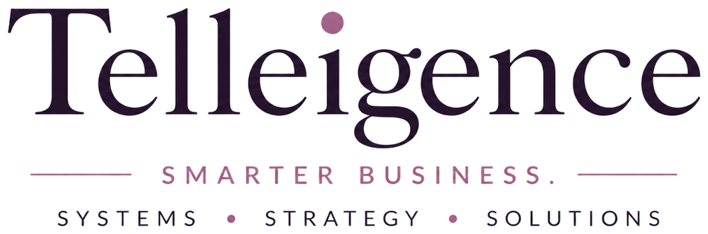 Telleigence — Smarter Business · Systems · Strategy · Solutions